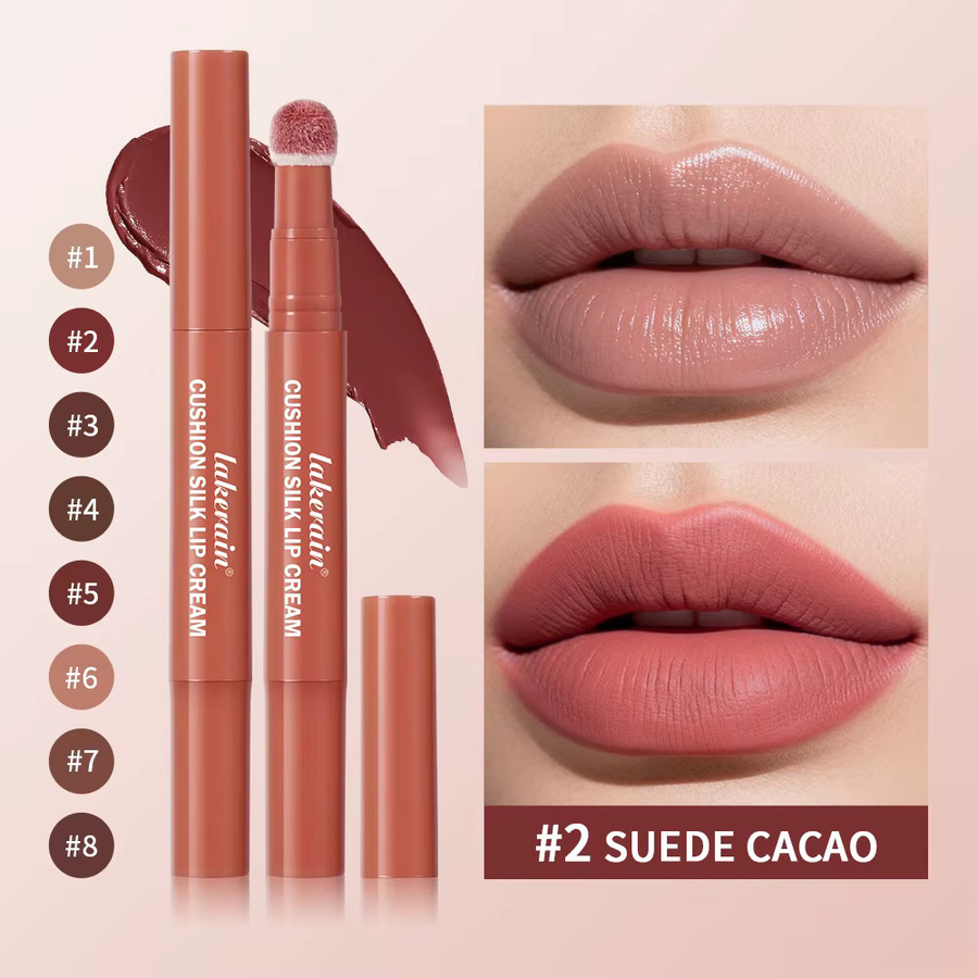 Lakerain Air Cushion Lip Cream 2 IN 1 Lippen- & Rouge-Creme, matt, Unisex - Bild 2
