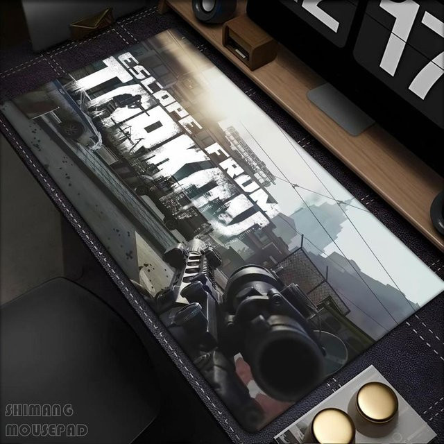 Escape From Tarkov Gaming Mauspad XXL Schreibtischmatte Multicolour B/T: 90 x 40 cm, Höhe: 0,2 cm - Bild 1