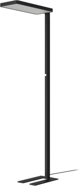 Arcchio Timon LED Stehleuchte Schwarz aus Aluminium und Stahl, 2-flammig, dimmbar, modern für das Arbeitszimmer - Bild 1
