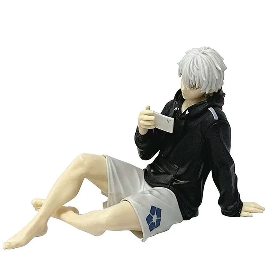 Bandai Blue Lock Nagi Seishiro, Sitzende Selfie-Puppe, Modellfigur, 8,5cm - Bild 3