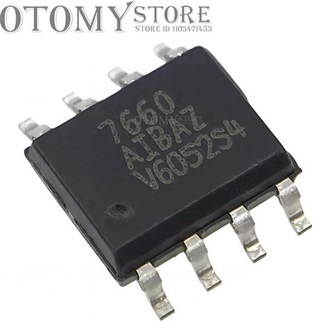 20 Stück ICL7660AIBAZ ICL7660 SMD SOP-8 DC/DC CMOS DC Konverter Chipsatz in Schwarz - Bild 1