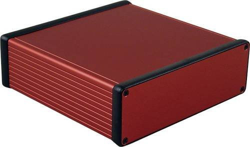 Hammond Electronics Profil-Gehäuse aus Aluminium in Rot, B/T/H: 16,0 x 16,5 x 5,15 cm - Bild 1