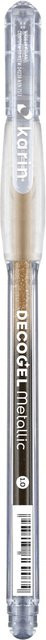 Karin Decogel 1.0 Metallic Gold Gel Tintenroller - Bild 1