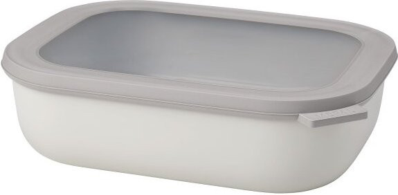 Mepal Cirqula Multischüssel rechteckig Nordic White 2000 ml - Bild 1