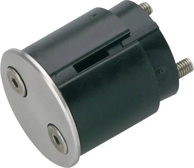 Dieda Endkappe aus V4A Edelstahl in Silber für V4A-Handlauf, Durchmesser: 40 mm - Bild 1