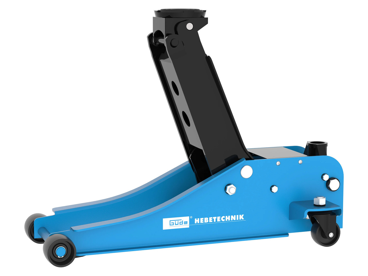 Güde Rangierwagenheber GRH in Blau mit 2,5 t Tragkraft und 510 mm Hubhöhe - Bild 3