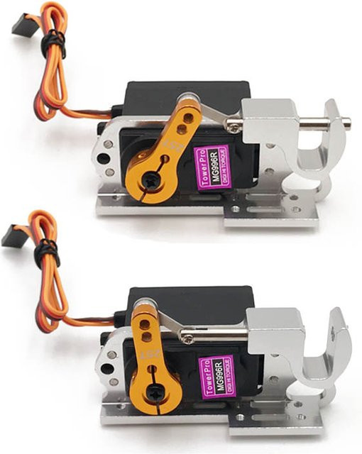 Creapart Servo Parabolischer Schalter mit Servo Arm für Fernbedienung von Autos und Drohnen, MG996 - Bild 1