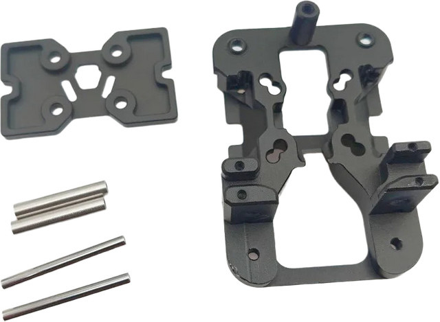 Blurolls Leichter CNC-X-Wagen aus Aluminiumlegierung für XOL Toolhead Design von DW 3D-Drucker, kompatibel mit 6 mm und 9 mm Riemen - Bild 1