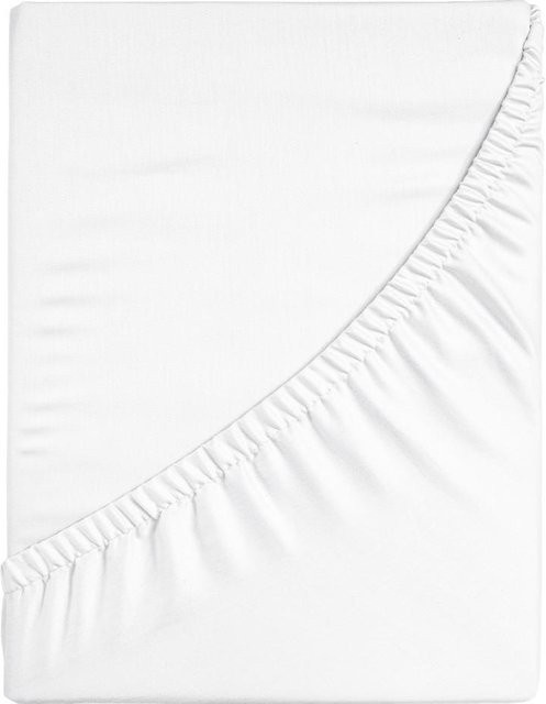 Concord Spannbetttuch für Kinder aus Baumwolle, Weiß, B/T: 60 x 120 cm - Bild 1