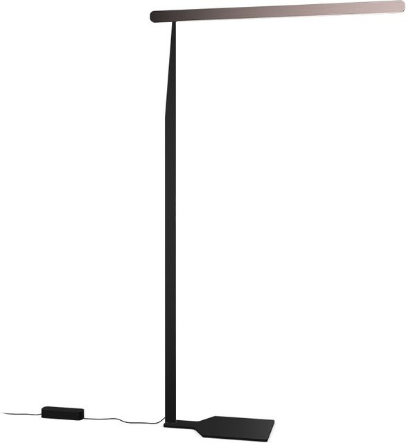 Occhio Mito linear terra LED-Stehleuchte in Schwarz matt mit Phantom-Kopf, Höhe: 190 cm - Bild 1