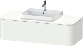 Duravit Waschtischunterschrank Happy D.2 Plus ohne Aufsatz, Weiß matt, Wandhängend, B/T/H: 130 x 35,4 x 55 cm - Bild 1