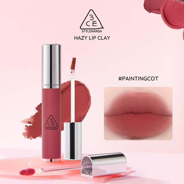 3CE Hazy Lip Velvet Blur Lip, 4g, Matt - Bild 1
