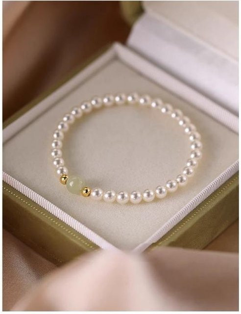 Lucky Star Jewelry Armband, 925 Silber, Perle, Damen - Bild 1
