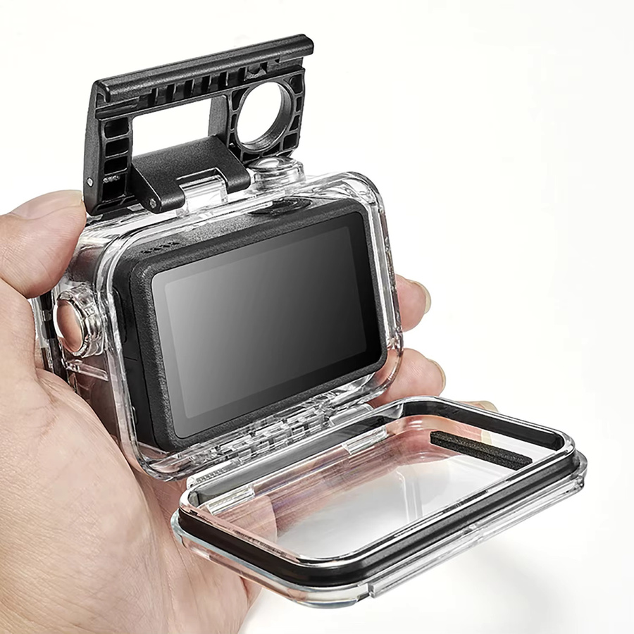 DJI OSMO Action 6 Wasserdichtes Unterwasser-Tauchgehäuse Schutzhülle, transparent, bis 60m Tiefe - Bild 4