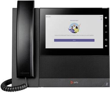 HP Poly CCX 600 Business Media Phone MS VoIP Telefon in Schwarz - Bild 1