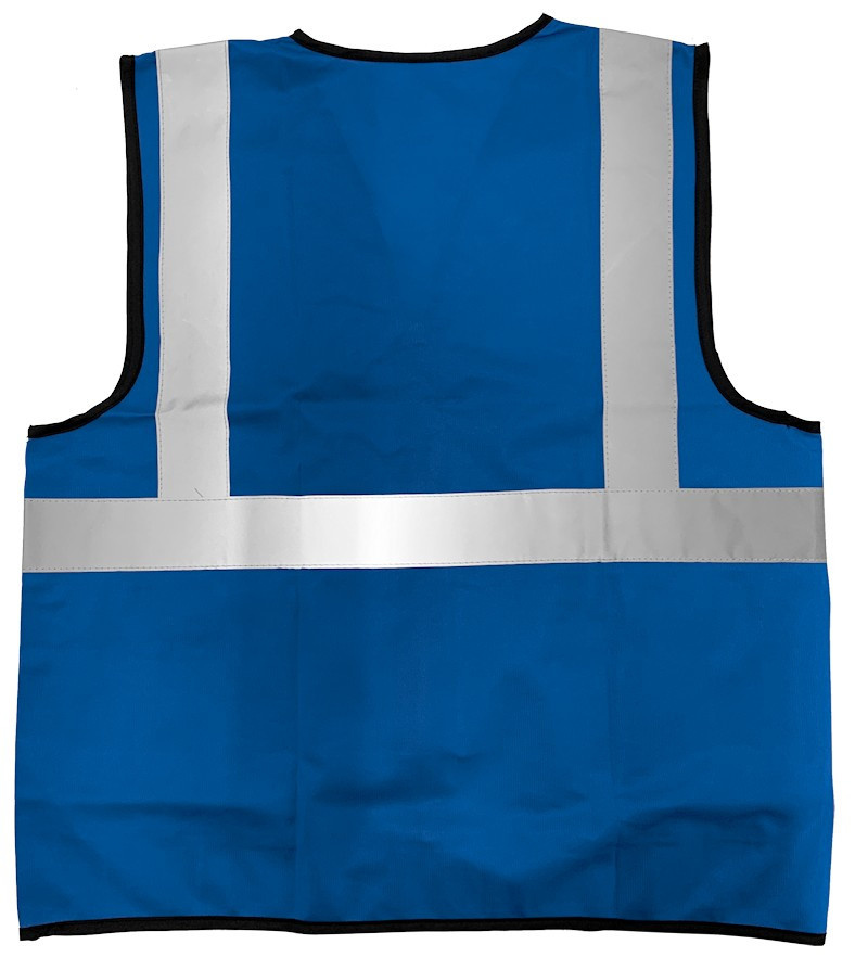 Alpha-Tex Funktions-Signalweste Blau in Größe L nach EN ISO 13688 - Bild 1