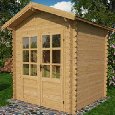 Gartenhaus Blockbohlenhaus Leyland B: 260 cm, H: 200 cm - Bild 1