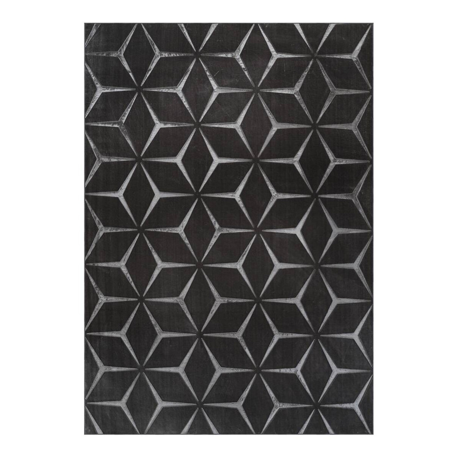 Kayoom Teppich Calma in Anthrazit mit geometrischem Design, modern und pflegeleicht, Breite: 160 cm, Tiefe: 220 cm - Bild 3