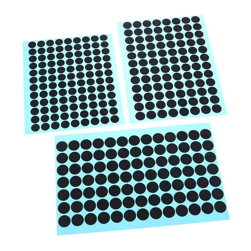 JETTING Leitfähige Gummipads in Schwarz für Tastatur-Reparatursätze und IR-Fernbedienungen, verschiedene Stärken von 1,5 mm bis 9 mm - Bild 2