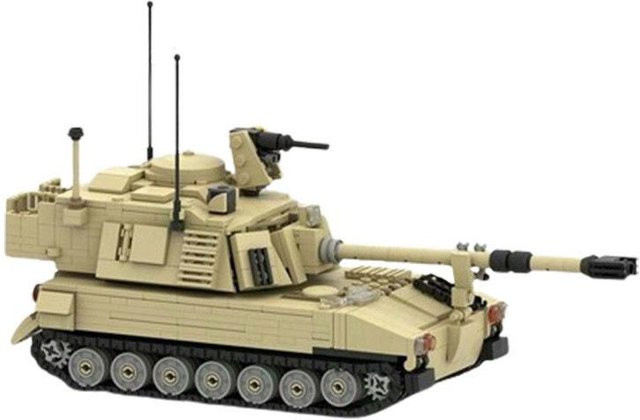 Binchi Keji Travel M109 Kettenmobile Artillerie, Modell, 1:35 Maßstab, ab 3 Jahren - Bild 1