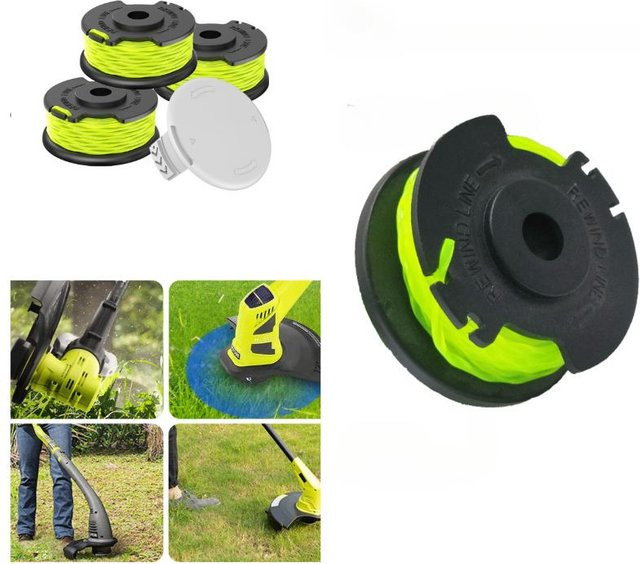 Ryobi Ersatzspule aus Kunststoff für RAC143 36V Akku-Rasentrimmer mit 20 Fuß Auto Feed Line - Bild 1