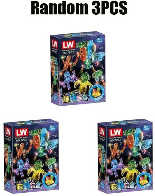 Yiran toy Tralalelo Tralala Figur Baustein Spielzeug, Blind Box, ab 12 Jahren - Bild 1