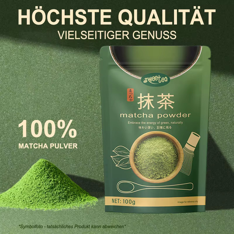 Sweetea Matcha-Pulver, Grüntee, 3 x 100 g - Bild 2