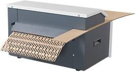 HSM ProfiPack C400 Verpackungspolstermaschine in Schwarz und Grau, B/T/H: 61,0 x 39,5 x 37,5 cm - Bild 2