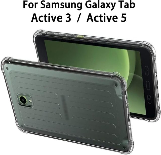Transparente Schutzhülle für Samsung Galaxy Tab Active 5 und Active 3 (8 Zoll) - Bild 1