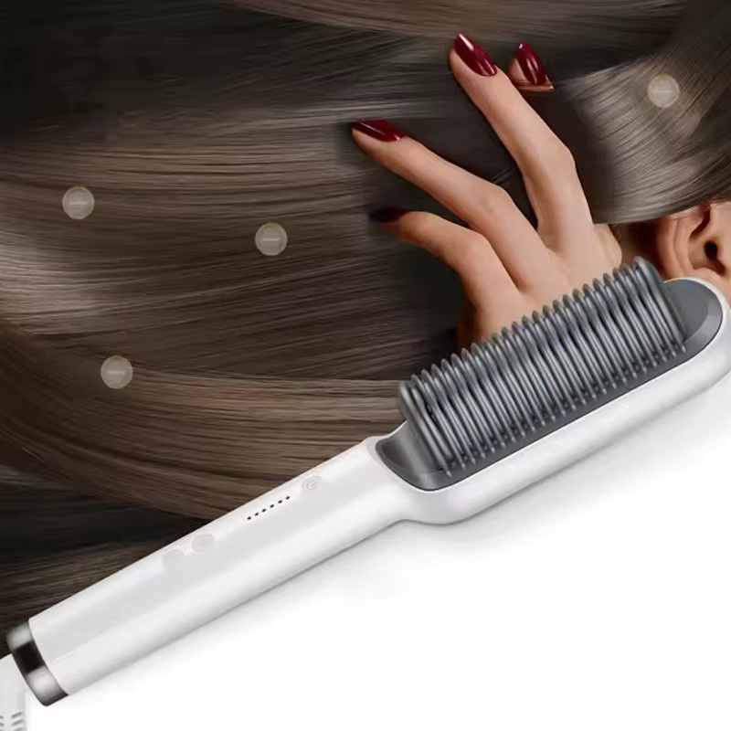 SCBWMG Keramik Haar bürste, Damen, Schwarz, Weiß - Bild 3