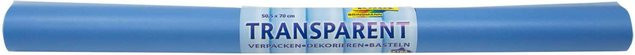 folia Transparentpapier extra stark Hellblau B: 50 cm, H: 70 cm - Bild 2