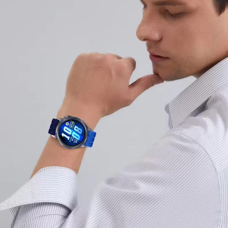 Huawei Uhrenarmband Nylon, blue, Unisex - Bild 4