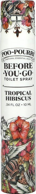 Poo-Pourri Einweg-Toilettenspray Tropische Hibiskusblüte, 10 ml, Unisex - Bild 1