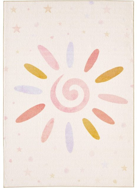 Ayyildiz Kinderteppich Play 2021 Creme B: 100 cm, T: 150 cm - Bild 1