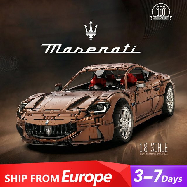 JUHANG Maserati GranTurismo, RC Auto Bausatz, 1:8, 5480 Teile, ab 14 Jahre - Bild 1
