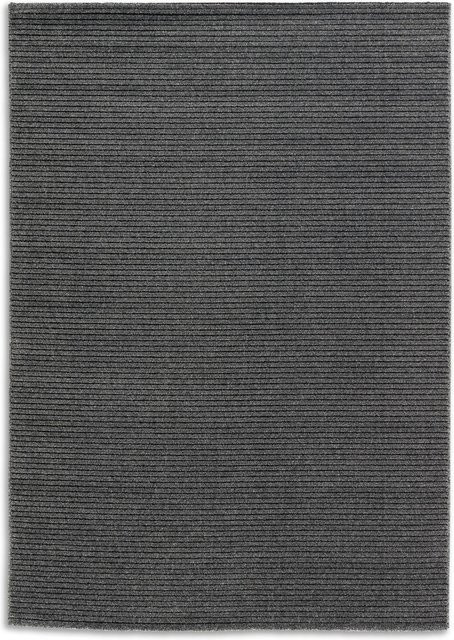 Schöner Wohnen Teppich Pure Design Streifen Anthrazit B: 80 cm, L: 150 cm - Bild 1
