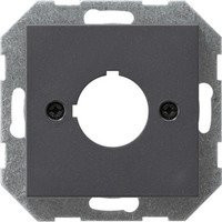Gira Zentralplatte als Abdeckung für 22,5 mm in Anthrazit - Bild 1