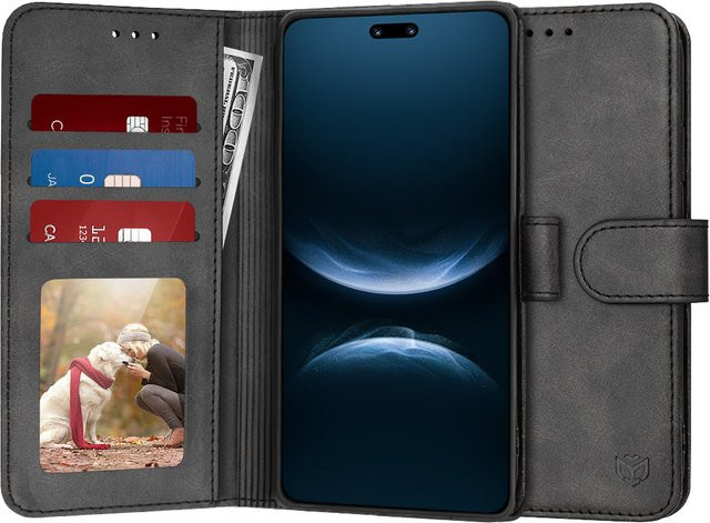 Techsuit Diary Book Hülle für Huawei nova 14 Pro in Schwarz - Bild 1