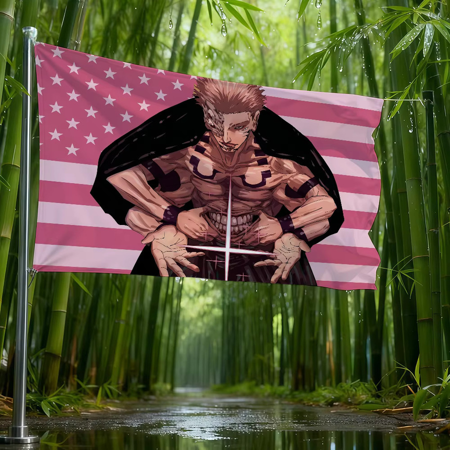 Jujutsu Kaisen Anime Wandbanner zur Dekoration für Zimmer und Wohnheim, B x H: 40 x 60 cm - Bild 5