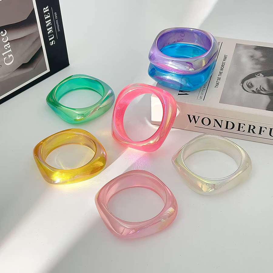 Salircon Armbänder, Harz, Bunt, Transparent, Damen - Bild 3