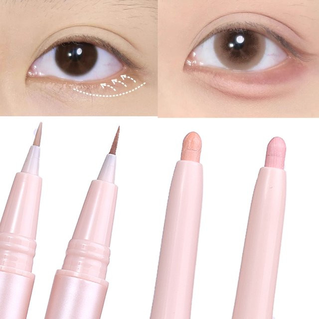 Seidenraupenstift Highlighter Make-up-Stift, Schimmernd, #01 - Bild 1