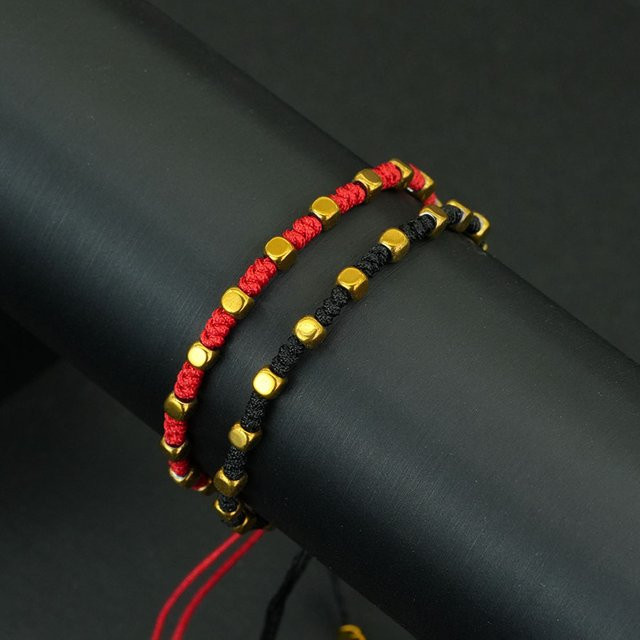 Noter Armband, geflochtenes Hämatit, Unisex - Bild 1