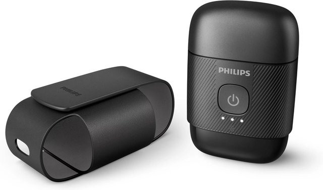 Philips Travel Shaver Herrenrasierer, Schwarz - Bild 1