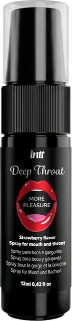 intt Mundspray Deep Throat, Erdbeergeschmack - Bild 1