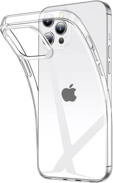 Rui Di Ultra Dünne TPU Silikon Hülle für iPhone 14 Pro Max, Transparent - Bild 1