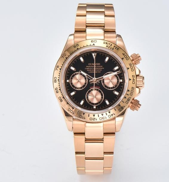 JEWELRY-WW Armbanduhr, Quarz, Edelstahl, Bunt, Herren - Bild 1