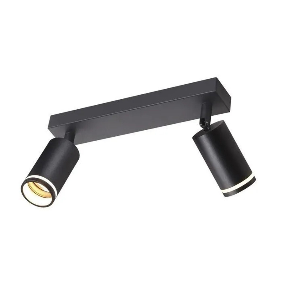 NETTLIFE Deckenstrahler aus Metall in Schwarz, verstellbar, GU10 Fassung - Bild 2