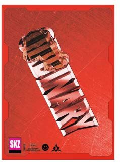 Stray Kids ODDINARY Normal Album Mask Off Version in Rot - Bild 1