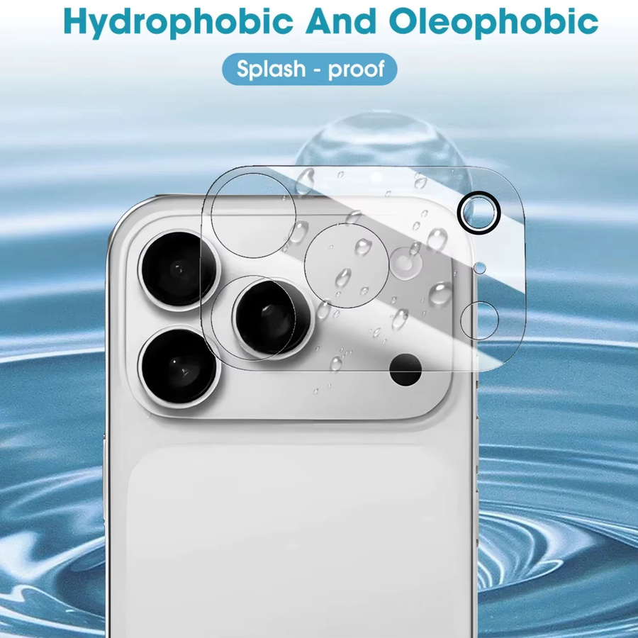 Kameraobjektiv-Schutzfolie für Apple iPhone 17, iPhone 17 Air und iPhone 17 Pro Max, transparent, 1-4 Stück - Bild 2