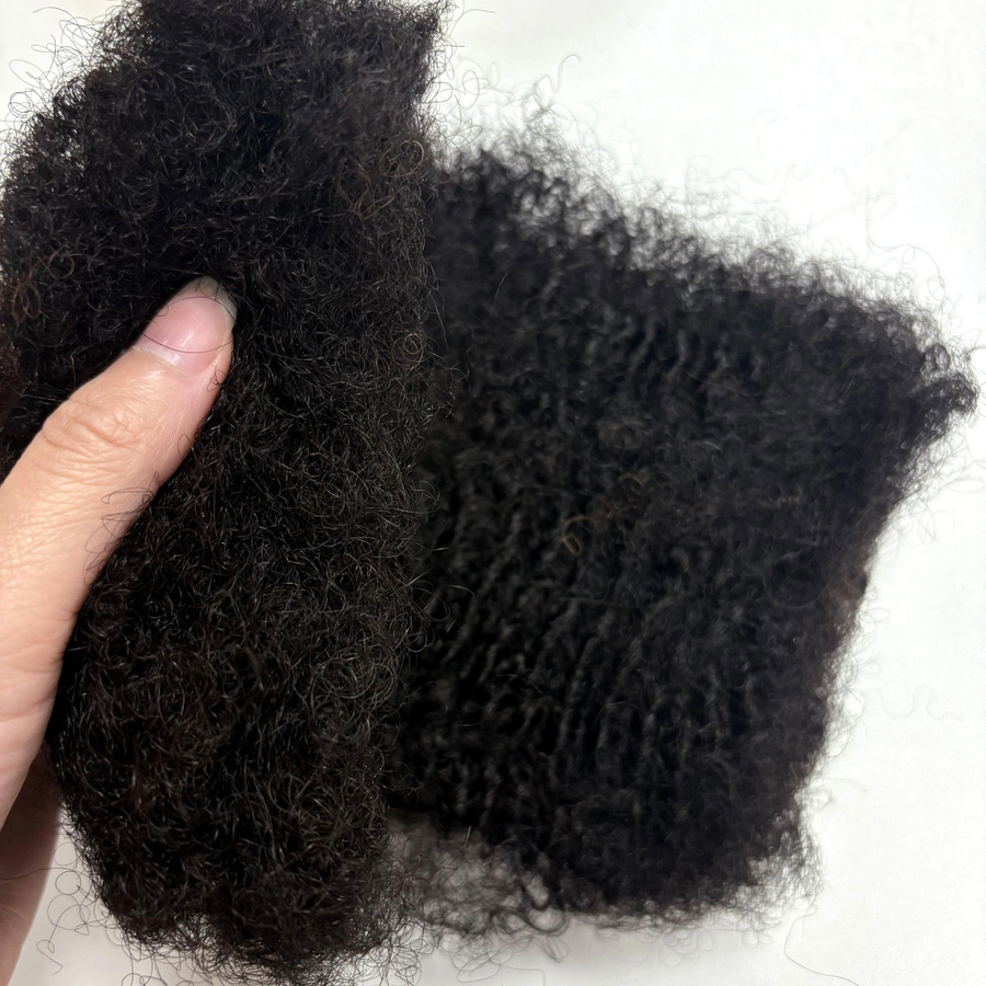 MISHELL Haar Extensions Afro Verworren, Schwarz, 8 Zoll, Unisex - Bild 2